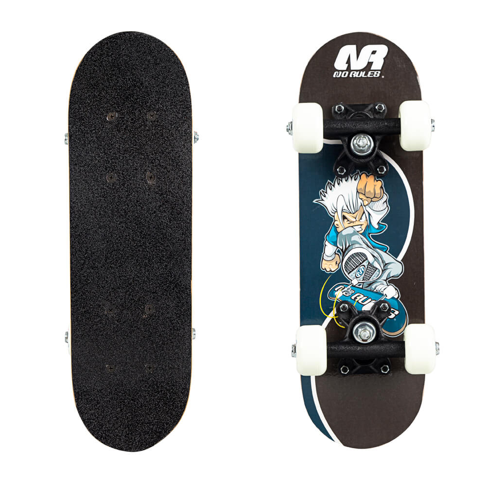 Skateboard Mini Board  Gördeszkás Fekete Spartan