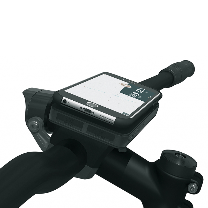 Telefontartó SKS COMPIT+ New 5000 mAh powerbankkal Sks