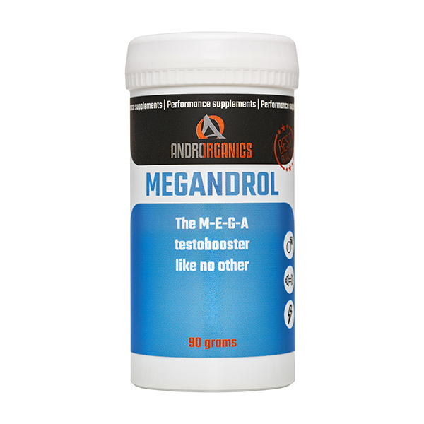 Tesztoszteron booster Androrganics Megandrol 90g Androrganics