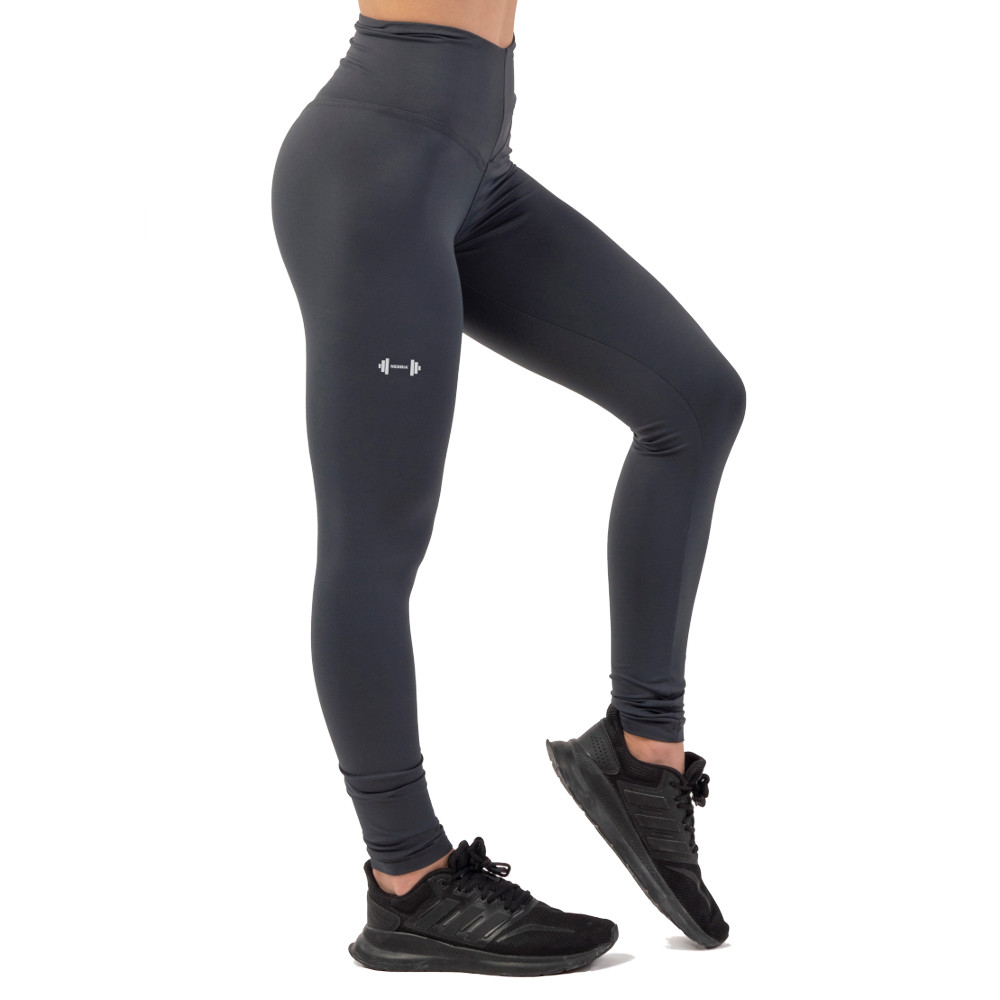 Nebbia Classic Performance magas derekú leggings  S  sötét szürke Nebbia