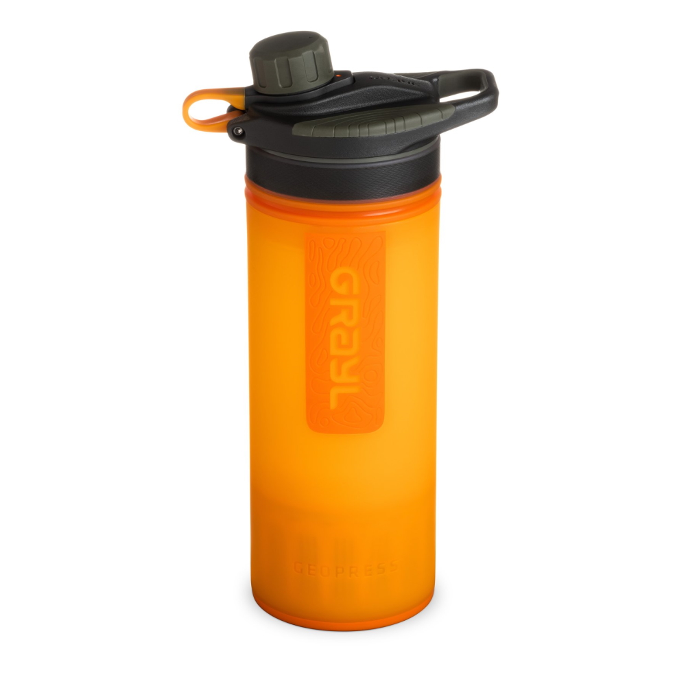 Vízszűrős palack Grayl Geopress Purifier  Visibility Orange Grayl