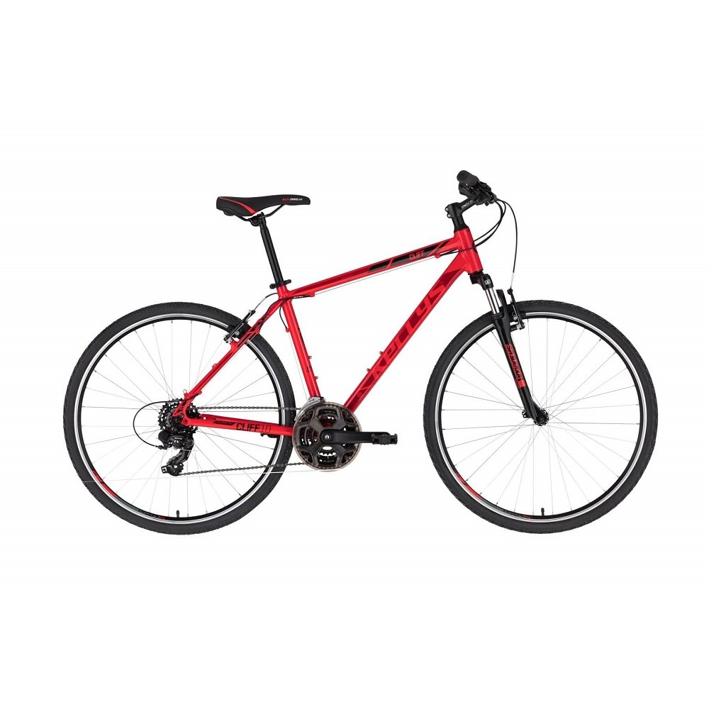 Férfi cross kerékpár KELLYS CLIFF 10 28" 6.0  piros  M (19'') Kellys