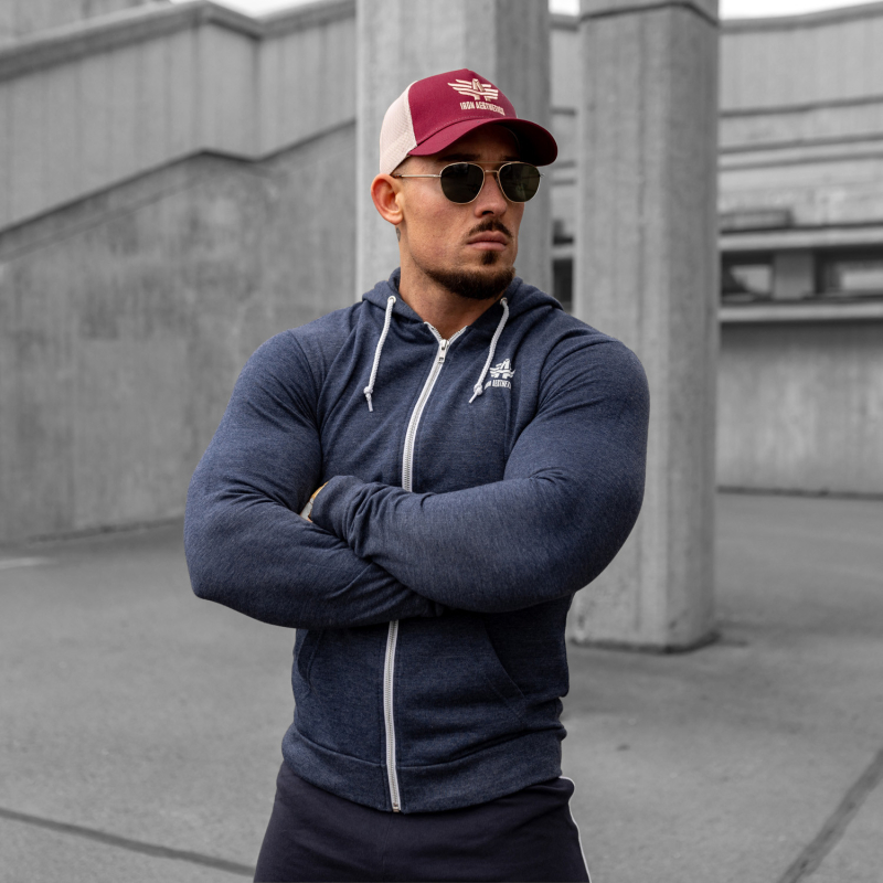 Férfi sportpulóver Iron Aesthetics Range