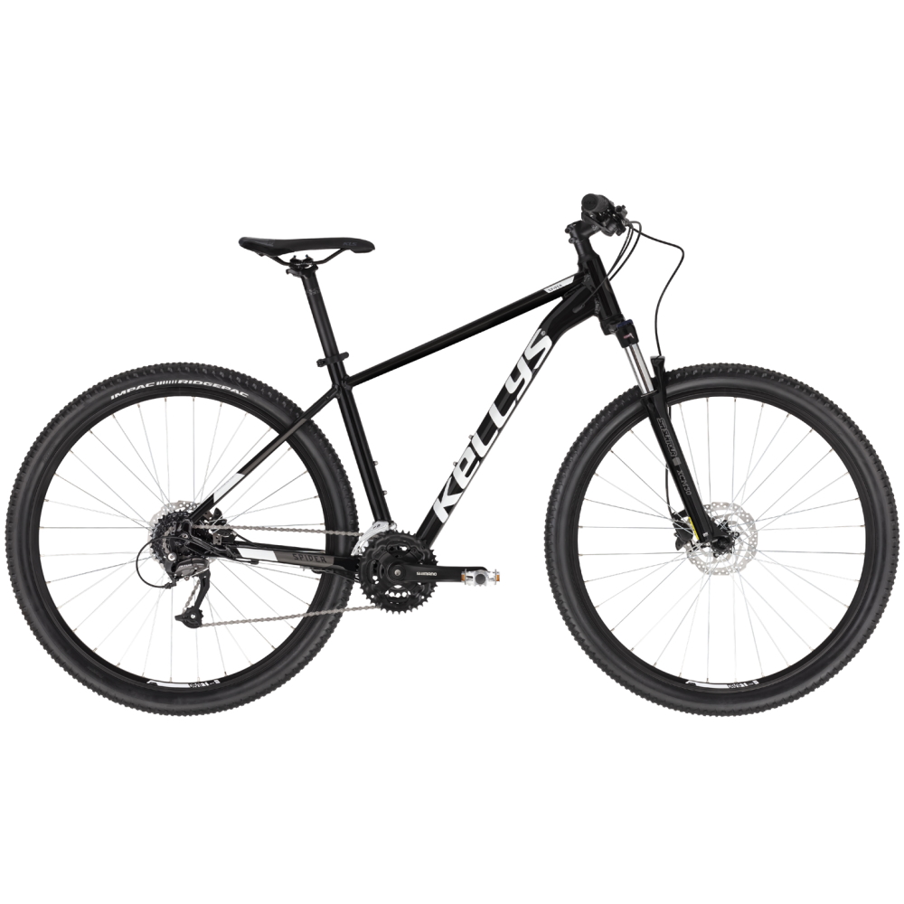 Hegyikerékpár KELLYS SPIDER 50 29" - modell 2022  fekete  L (21'') Kellys