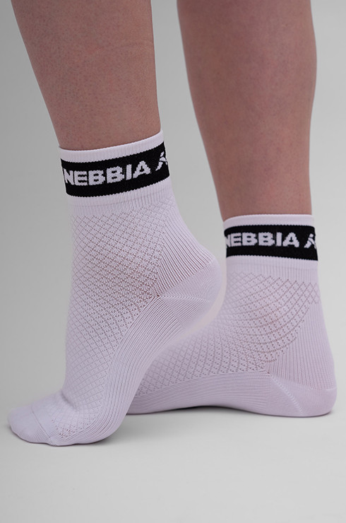 NEBBIA “HI-TECH” crew zokni  fehér  39-42 Nebbia