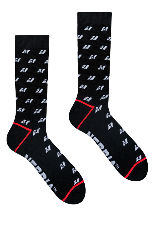 NEBBIA N-pattern knee-high socks 104  35-38 Nebbia