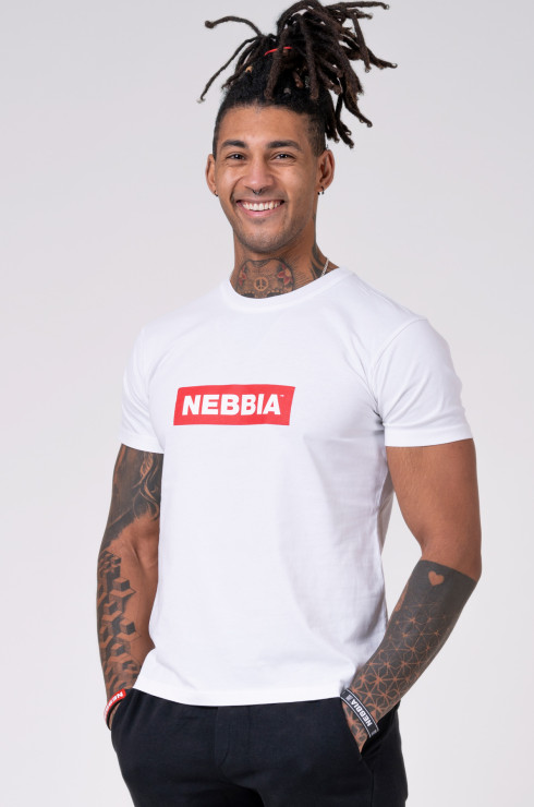 NEBBIA férfi póló 593  fehér  L Nebbia