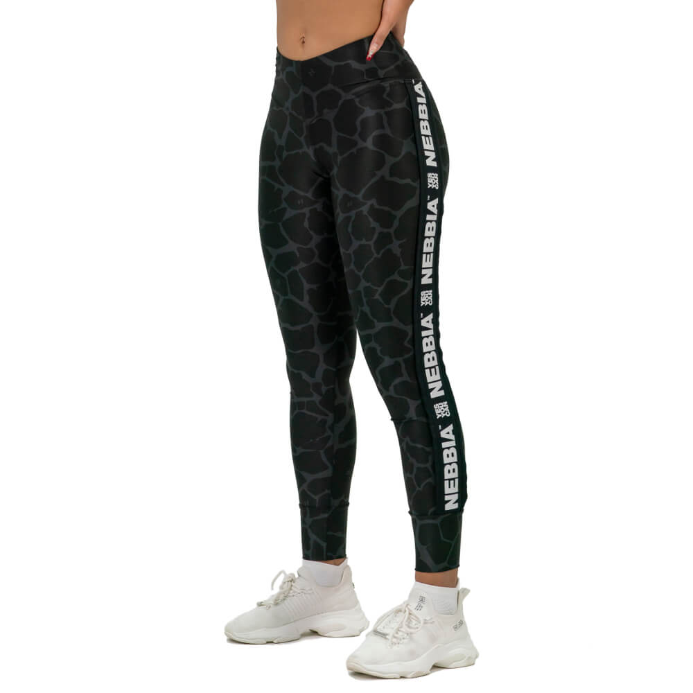 Női leggings magas derékkal Nebbia Ocean Selected 546  fekete  XS Nebbia