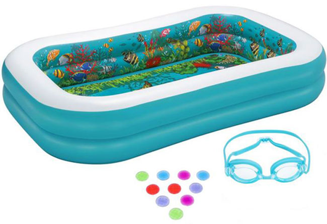 Bestway 3D Undersea kalandmedence 2.62m x 1.75m x 51cm Bestway