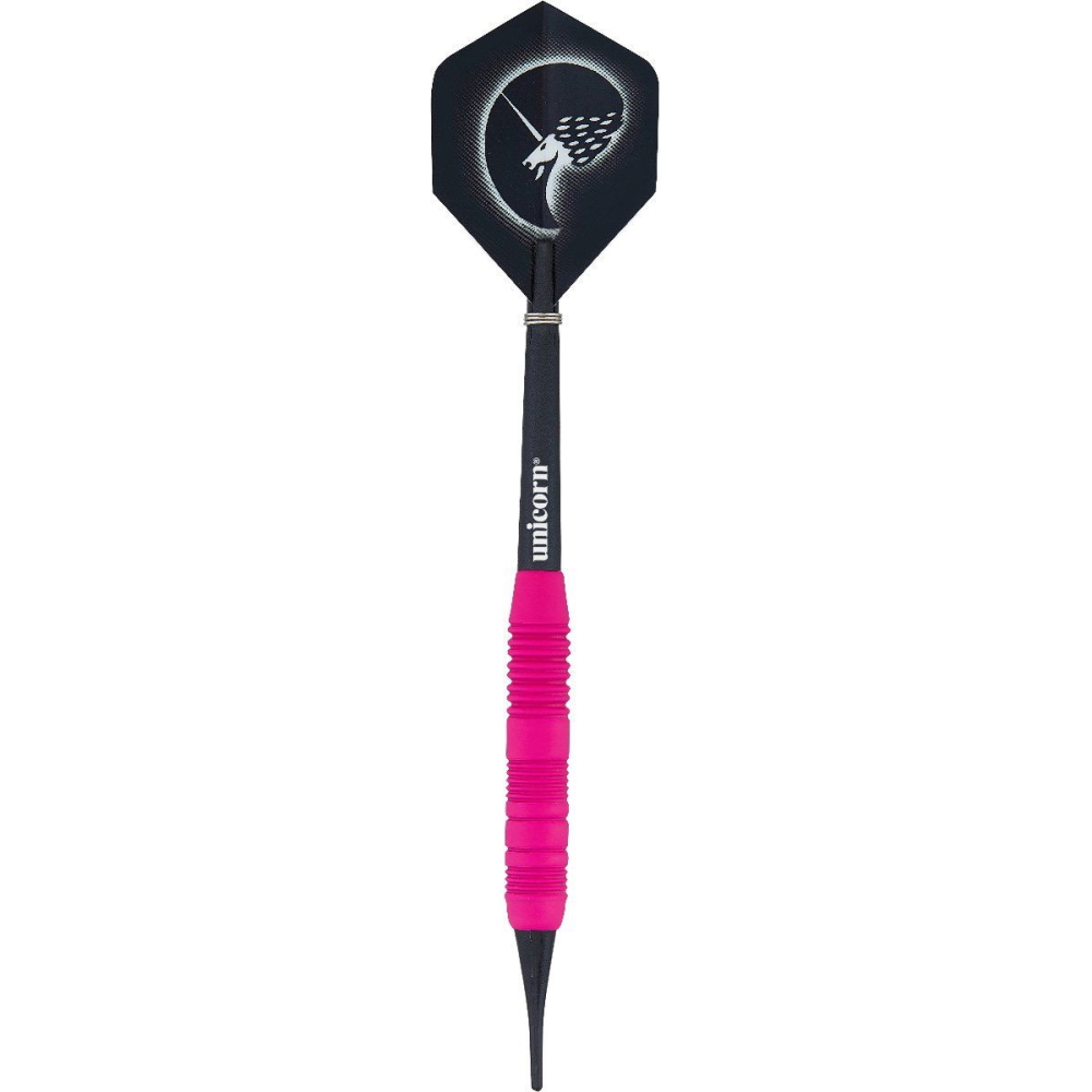 Dart nyíl Unicorn Core Plus Rubberised Brass Pink 3 db  19 g Unicorn