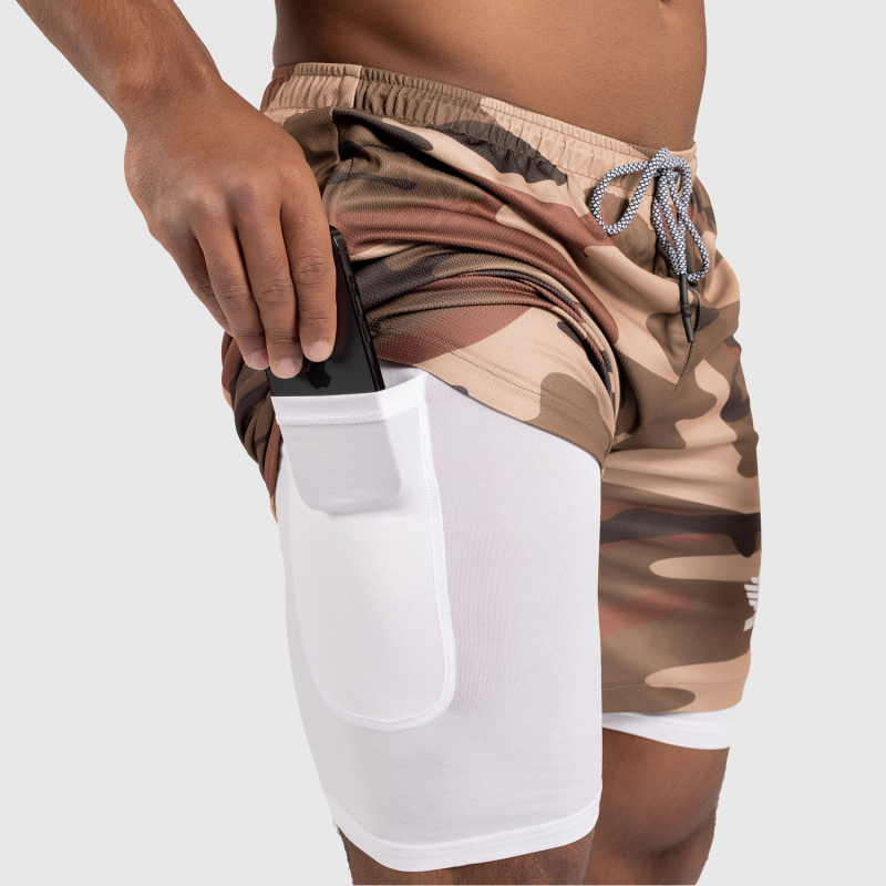 Funkcionális short Iron Aesthetics Stretch 2in1