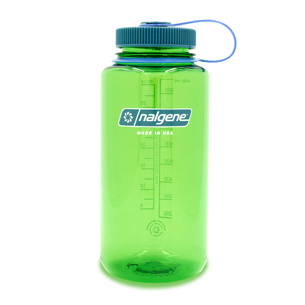 Outdoor kulacs NALGENE Wide Mouth Sustain 1l  Papagály Zöld színű Nalgene