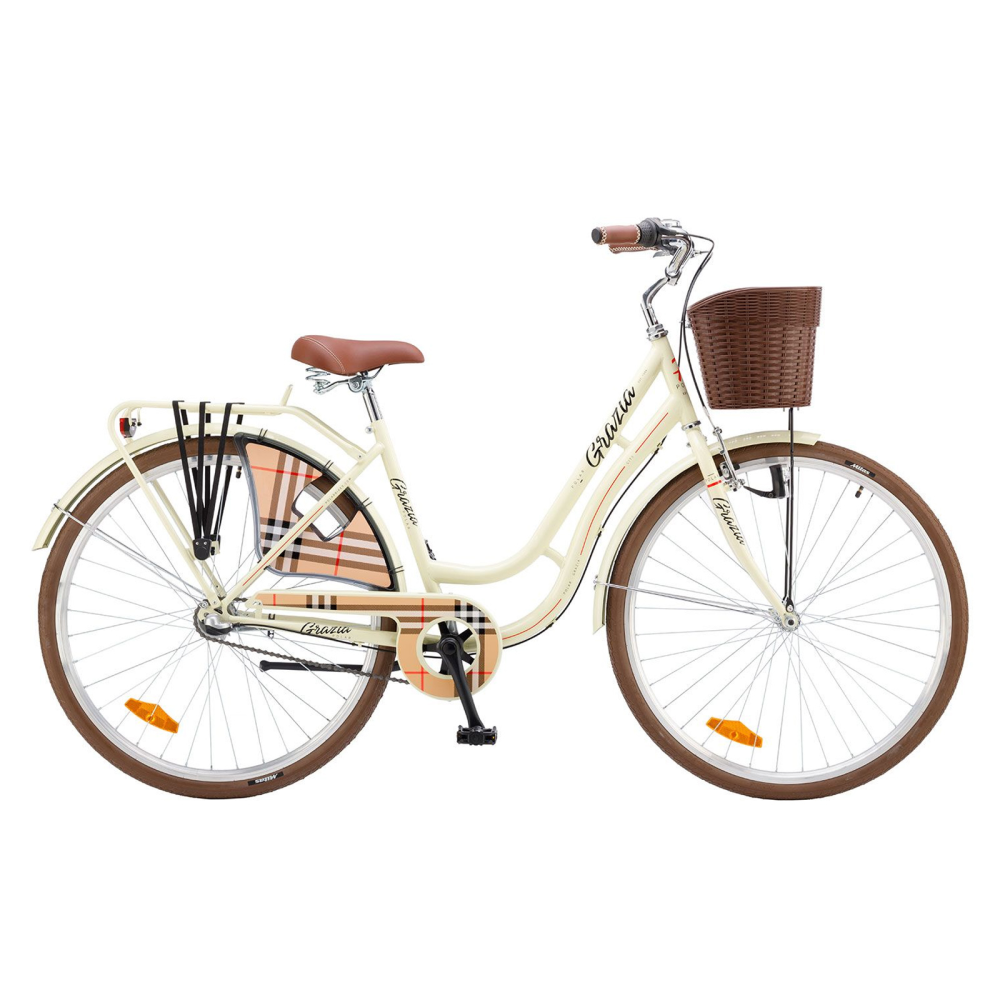 Városi kerékpár Polar Grazia Nexus 28" - 2023  Bézs  L Polar bikes