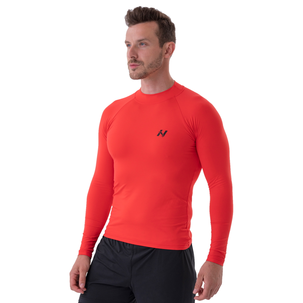 Férfi hosszú ujjú Activewear felső Nebbia 328  piros  M Nebbia