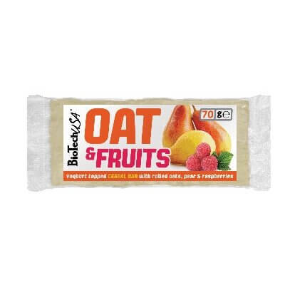 OAT a FRUITS - 70g  joghurtos körte-málna Biotech