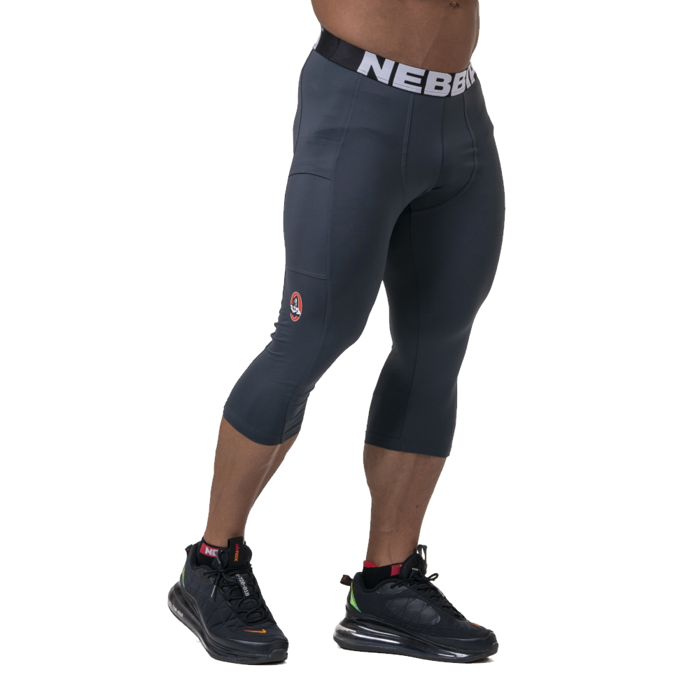 Férfi 3/4 leggings Nebbia Legend of Today 188  szürke  L Nebbia