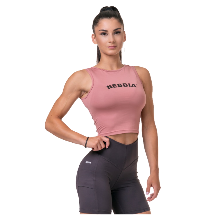 Női top Nebbia Fit a Sporty 577  Old Rose  M Nebbia