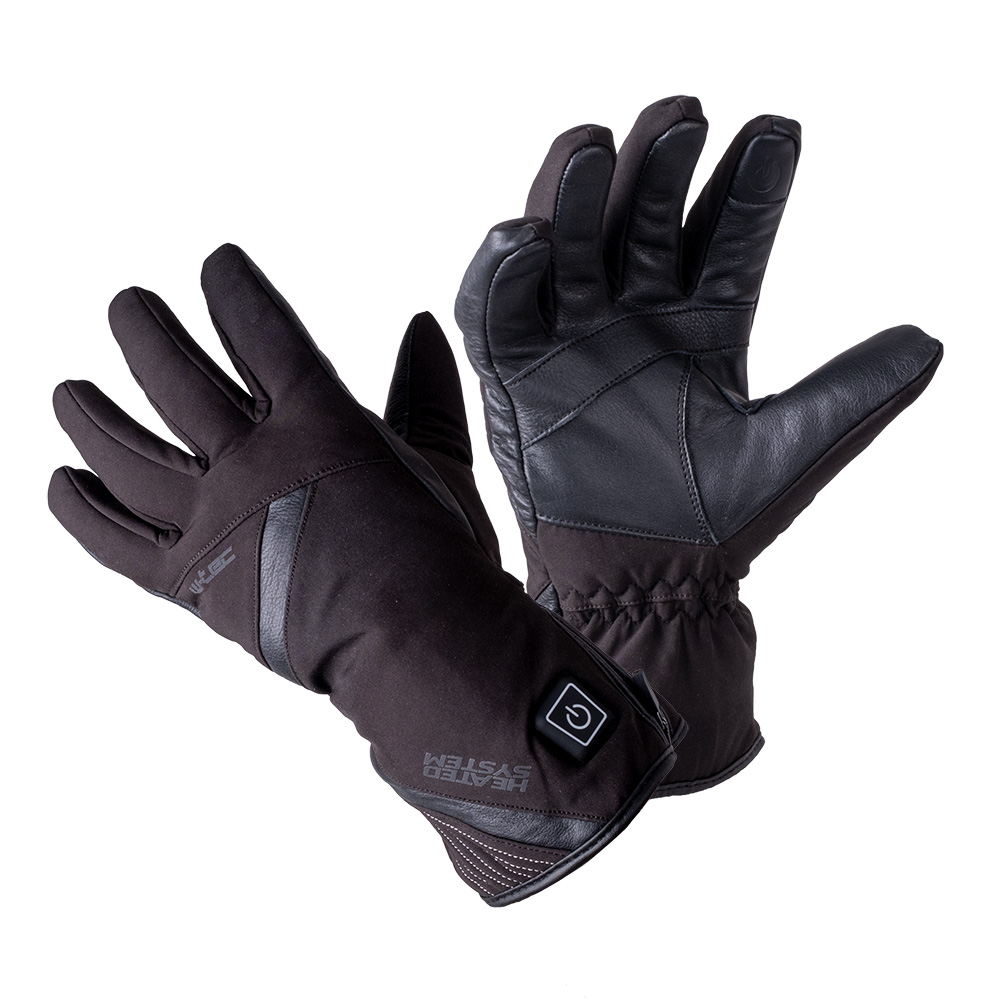 Fűthető motoros és síkesztyű W-TEC HEATnoir  fekete  3XL W-tec