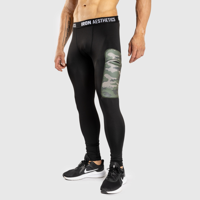 Sportleggings zsebbel Iron Aesthetics Fusion