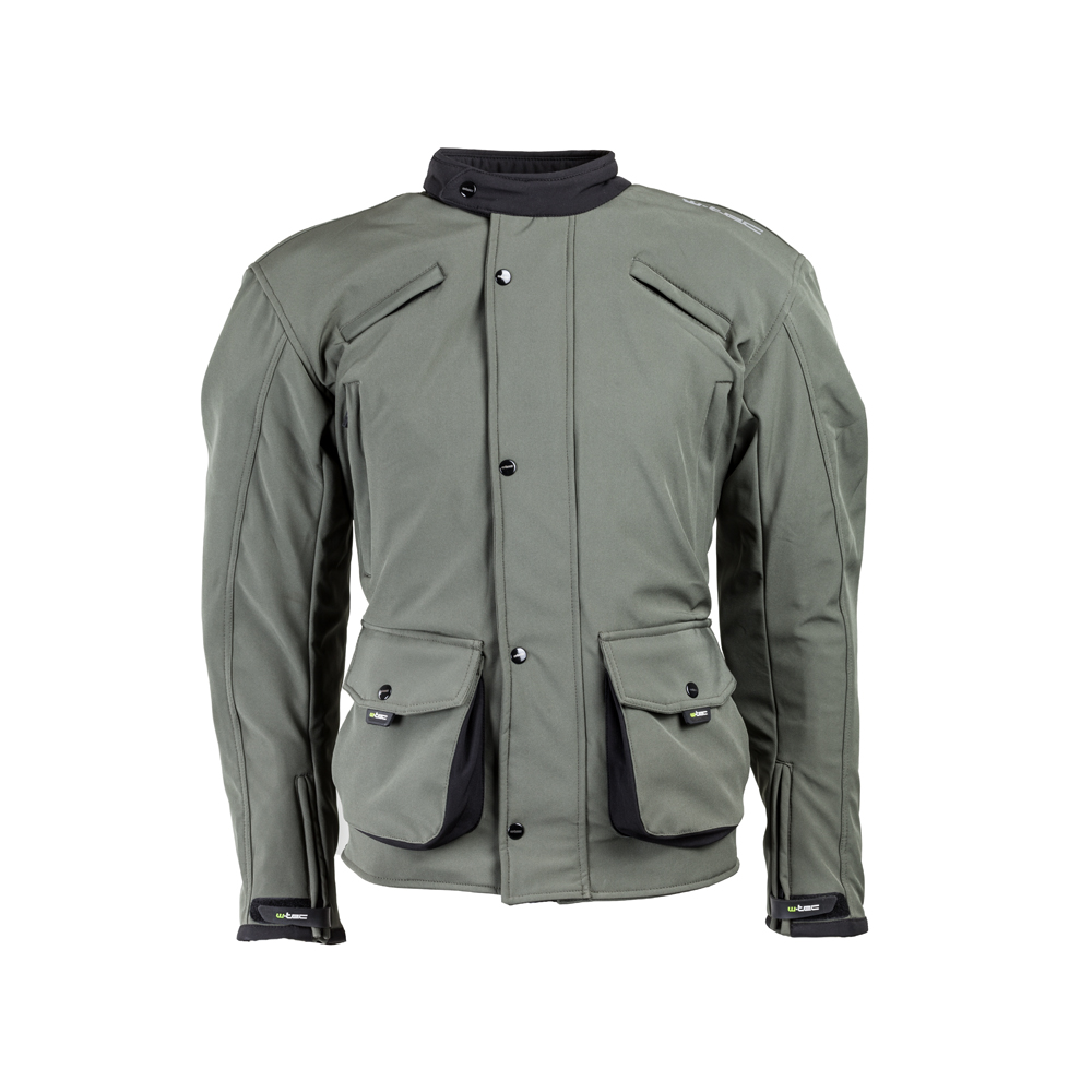 Férfi softshell motoros kabát W-TEC Forresta  Urban Khaki  L W-tec