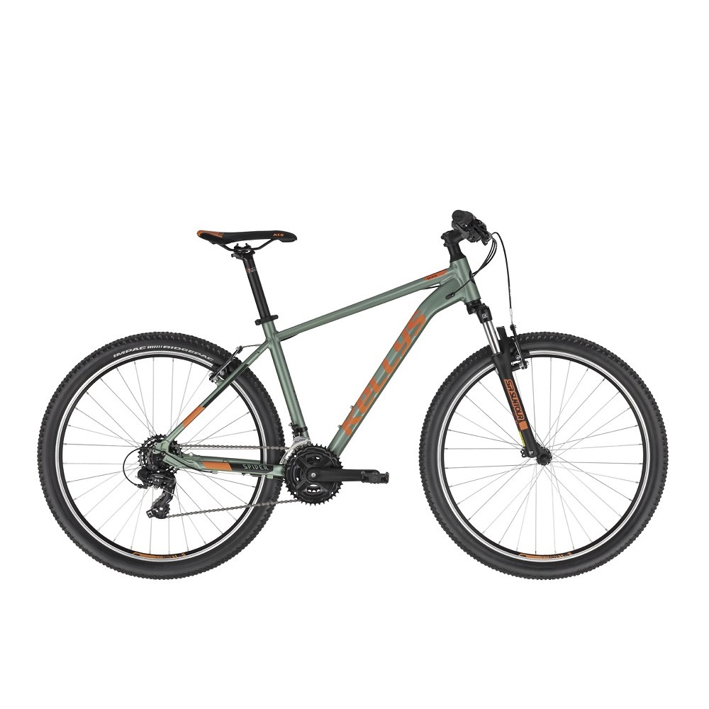 Hegyikerékpár KELLYS SPIDER 10 26" - modell 2022  zöld Kellys