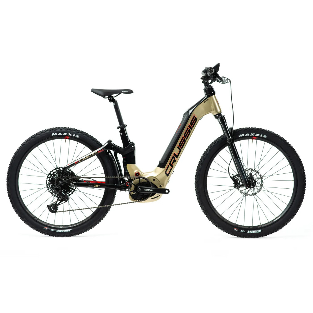 Teljes felfüggesztésű elektromos hegyi kerékpár Crussis e-Country Full 11.9 - 2024  17" (160-175 cm) Crussis