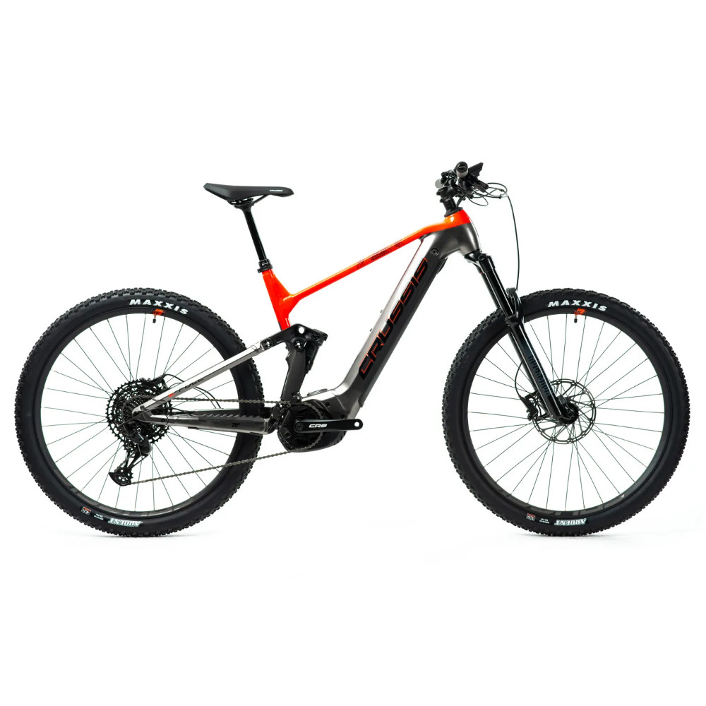 Teljes felfüggesztésű hegyi elektromos kerékpár Crussis e-Full 11.9 - 2024  17" (160-175 cm) Crussis