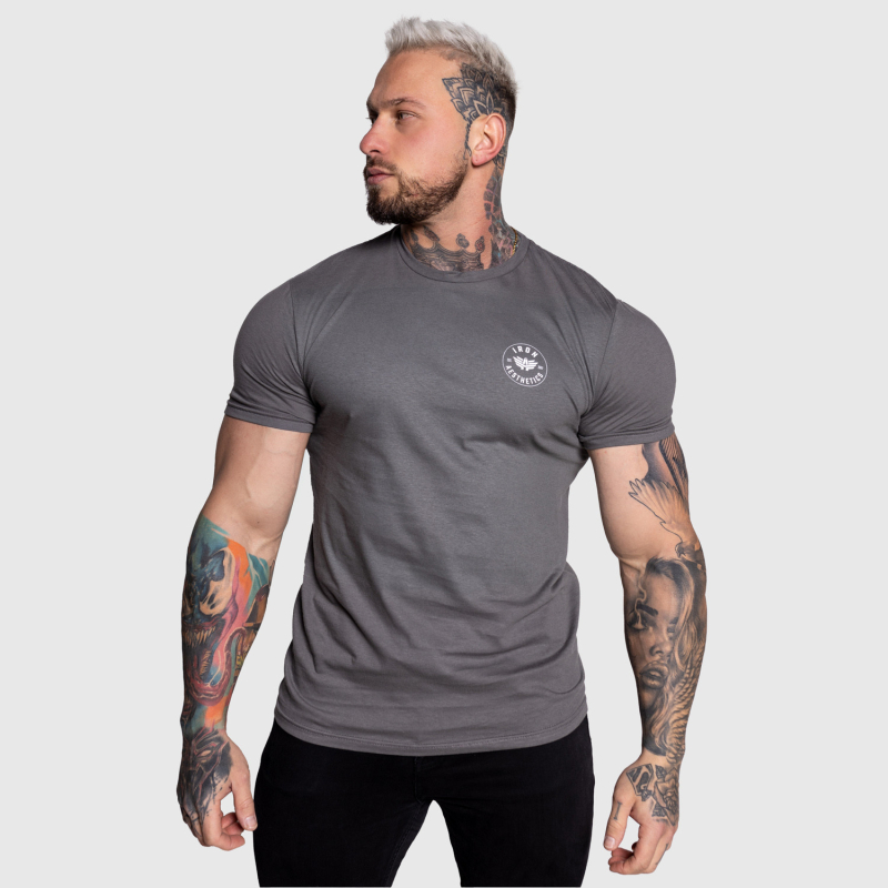 Férfi sportpóló Iron Aesthetics Circle