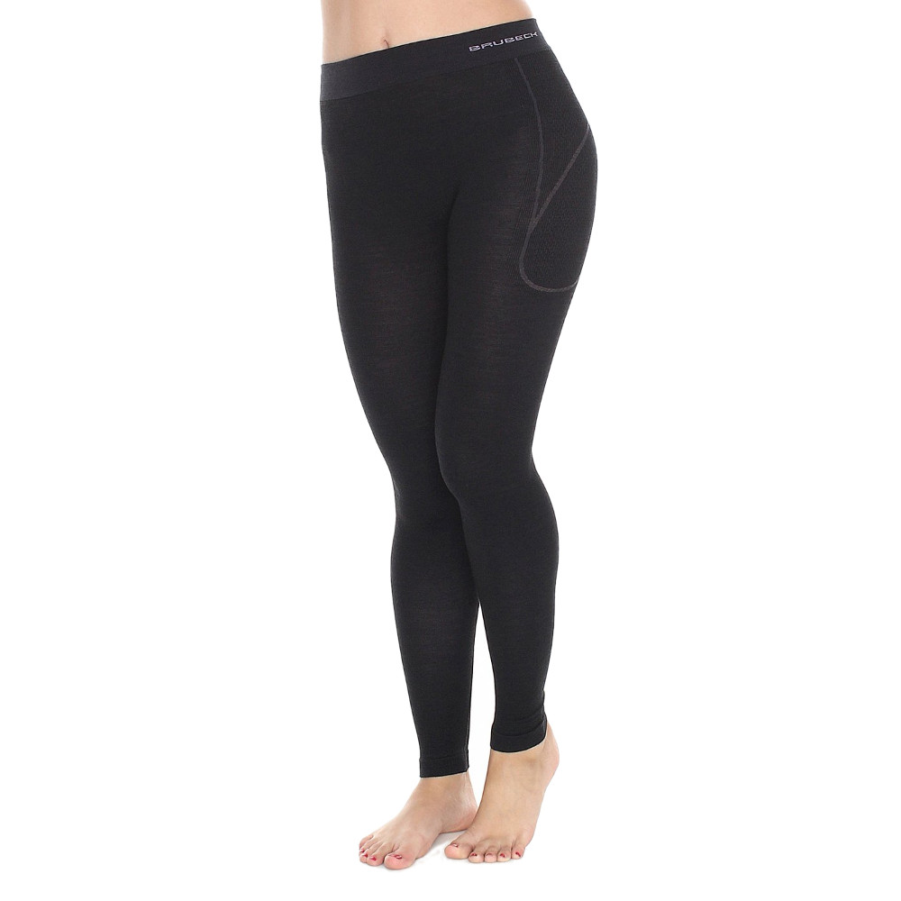 Női activewear nadrág Brubeck Active Wool  S  fekete Brubeck