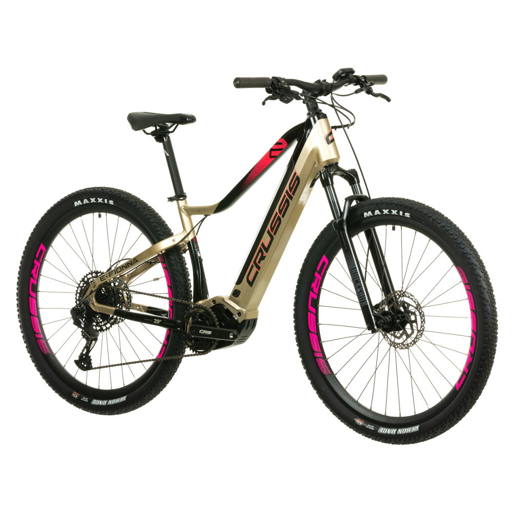 Női hegyi elektromos kerékpár Crussis e-Fionna 9.9-L - 2024  17" (160-175 cm) Crussis