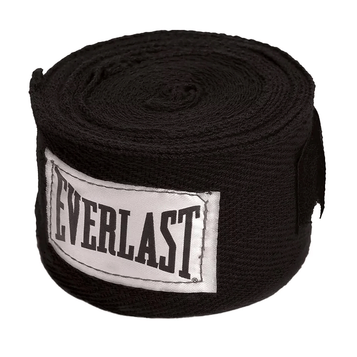 Box bandázs Everlast Handwraps 300 cm  fekete Everlast