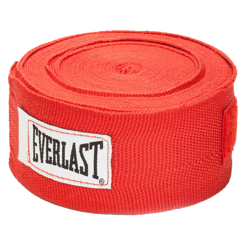 Box bandázs Everlast Handwraps 300 cm  piros Everlast