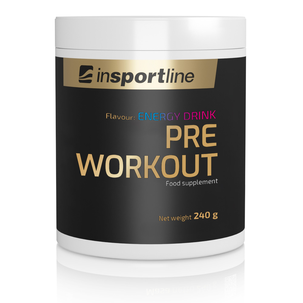 Étrend kiegészítő inSPORTline Pre Workout 240g  energiaital Insportline
