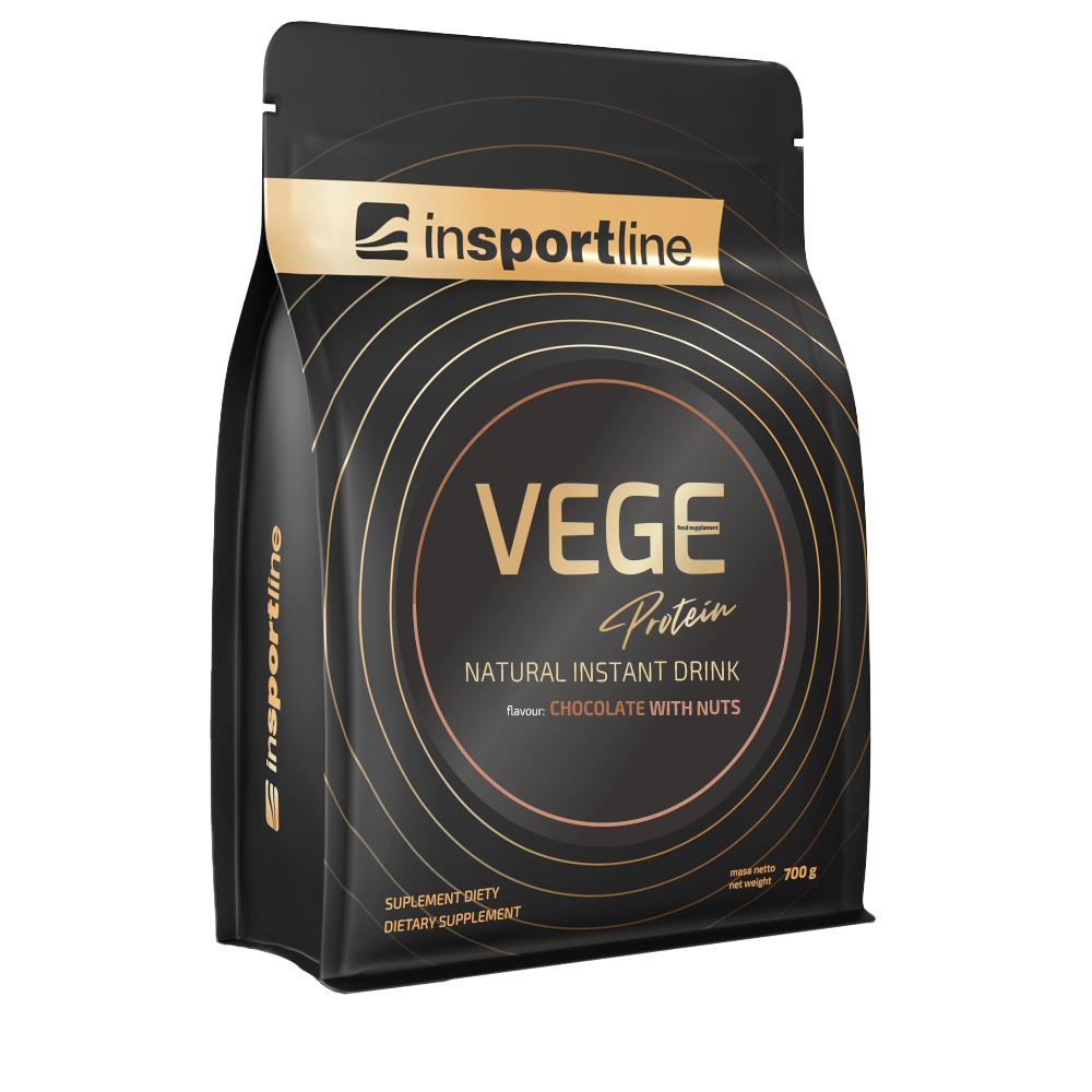 Protein inSPORTline VEGE 700g  csokoládé dióval Insportline