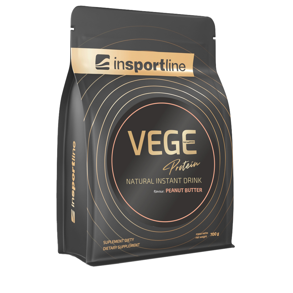 Protein inSPORTline VEGE 700g  mogyoróvaj Insportline