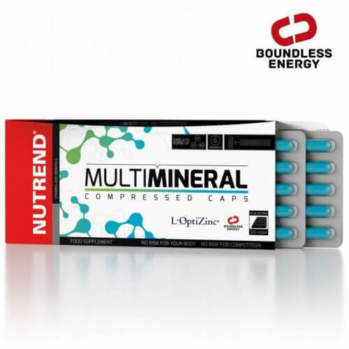 Vitamin Nutrend Multimineral Compressed Caps 60 kapszula Nutrend