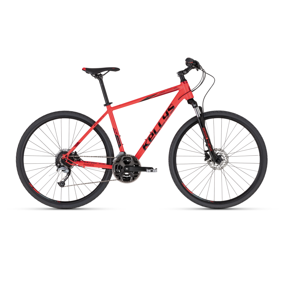 Férfi cross kerékpár KELLYS PHANATIC 10 28" 8.0  piros  M (19"