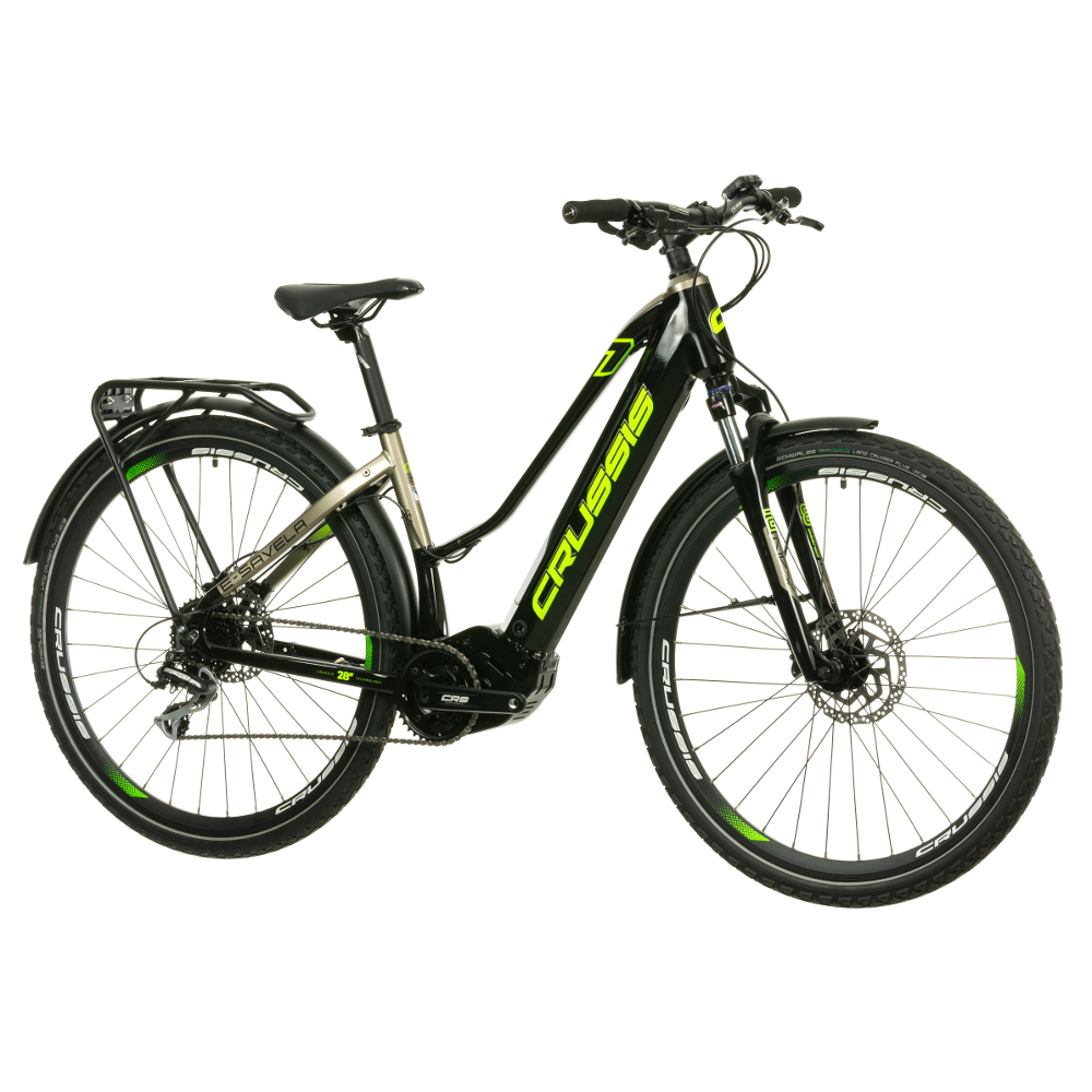 Női trekking elektromos kerékpár Crussis e-Savela 7.9-M - 2024  17" (160-175 cm) Crussis