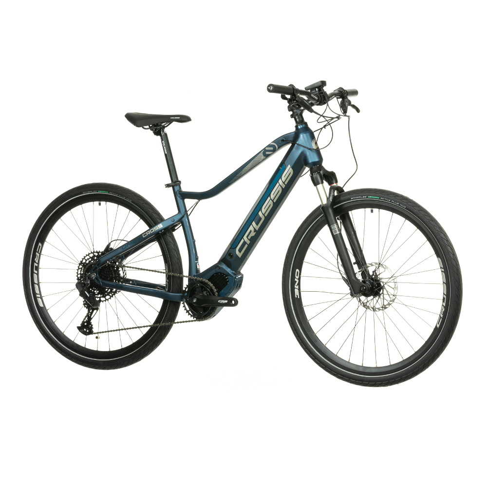 Cross e-kerékpár Crussis ONE-OLI Cross 8.8-S - 2023  20" (175-190 cm) Crussis