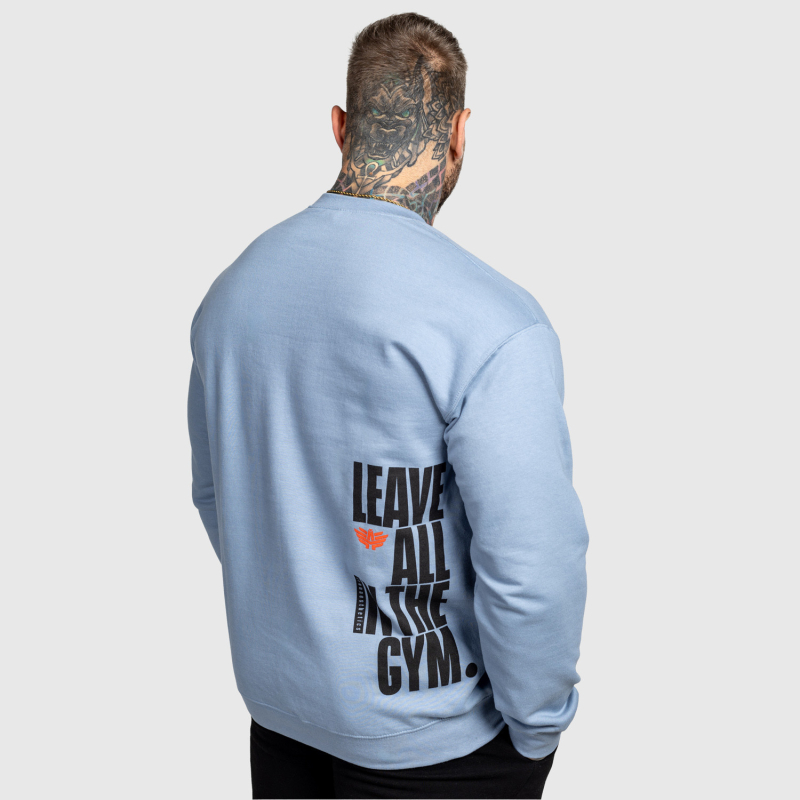 Férfi fitness pulóver Iron Aesthetics Leave