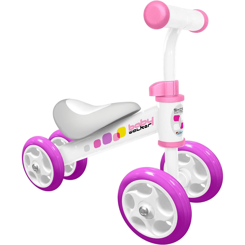 Futóbicikli Skids Control Baby Walker Girl Skids control