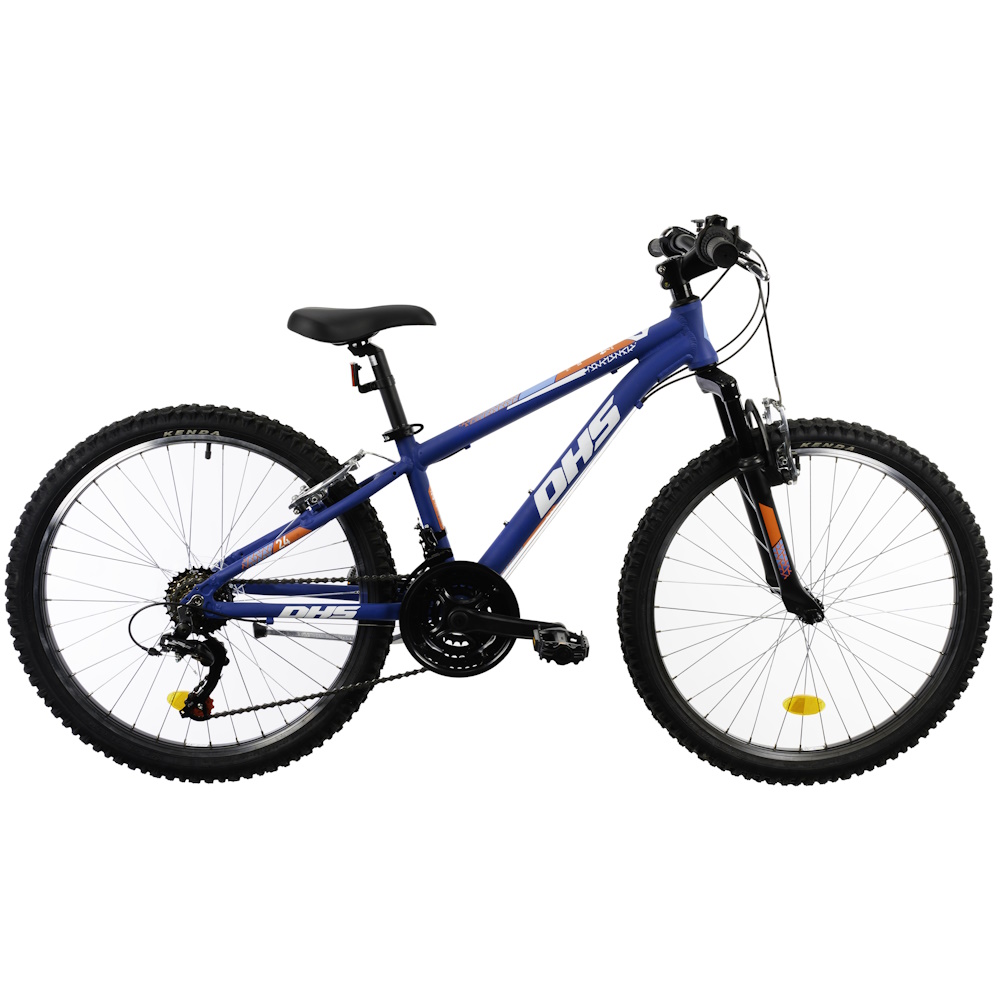 Junior kerékpár DHS Teranna 2423 24" 7.0  kék  12" (125-145 cm) Dhs