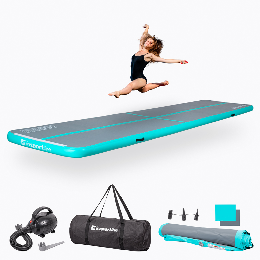 Airtrack inSPORTline Airstunt 500x100x10 cm szürke Insportline