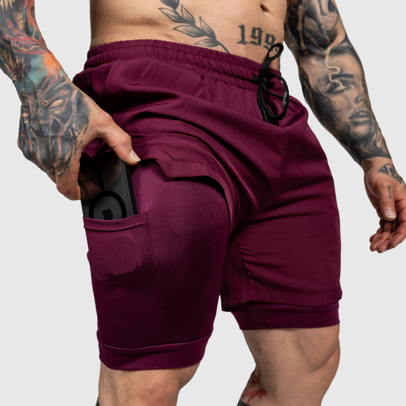 Funkcionális short Iron Aesthetics SweatPro 2in1