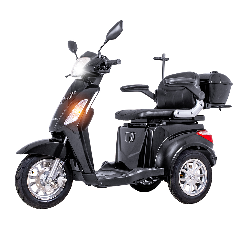 Háromkerekű elektromos roller inSPORTline Zorica  fekete Insportline