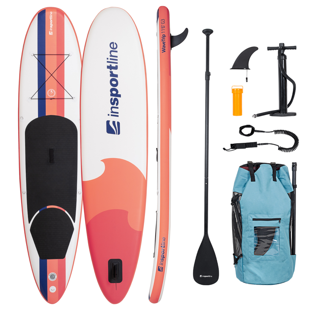 Paddleboard kiegészítőkkel inSPORTline WaveTrip 11'6" G3 Insportline