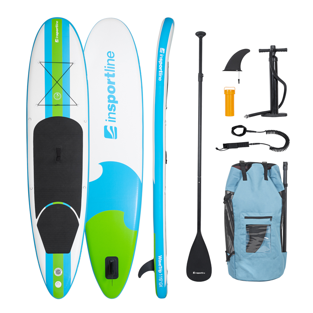 SUP kiegészítőkkel inSPORTline WaveTrip 11'6" GX Insportline