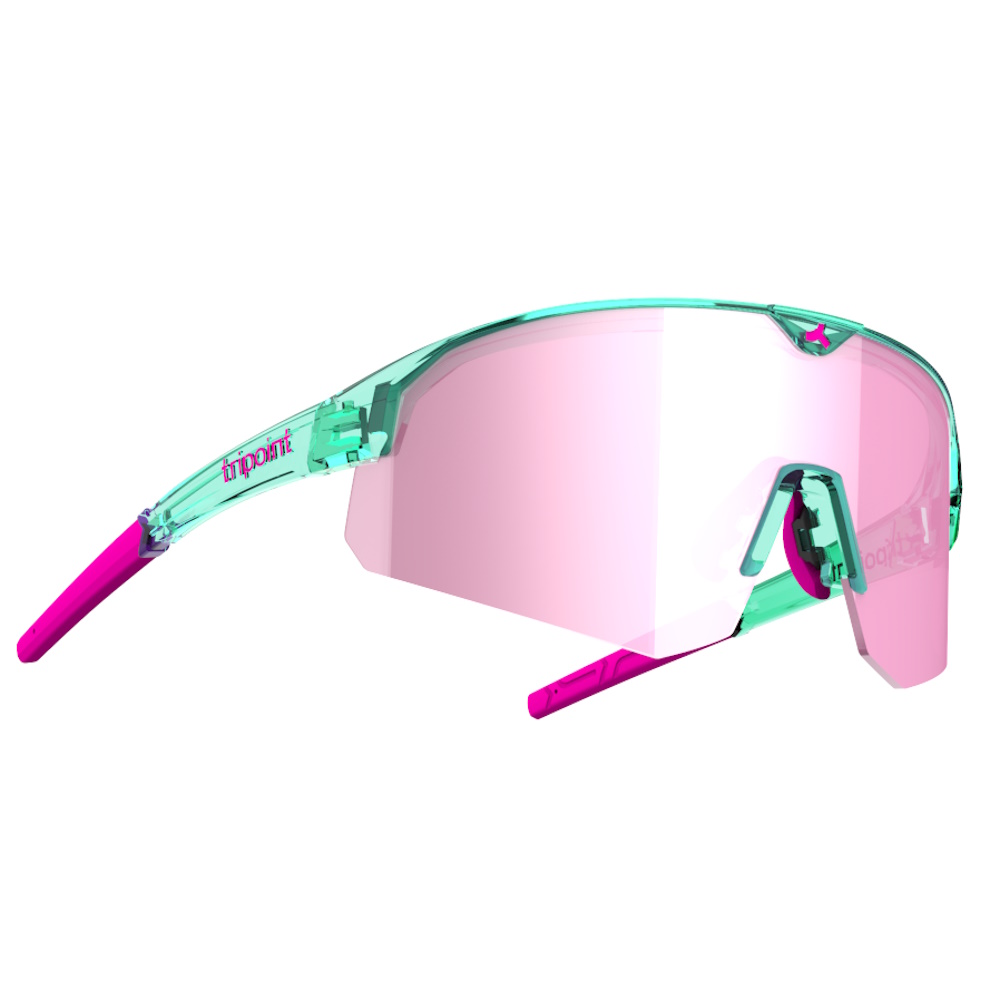 Sport napszemüveg Tripoint Lake Victoria  Transparent Neon Turquoise Brown /w Pink Multi Cat.3 Tripoint