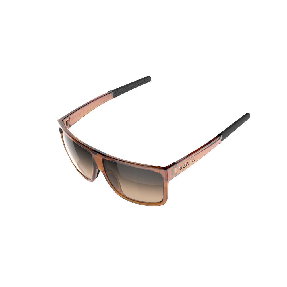 Sport napszemüveg Tripoint Rajka  Shiny Transparent Brown Gradient Brown Cat.3 Tripoint