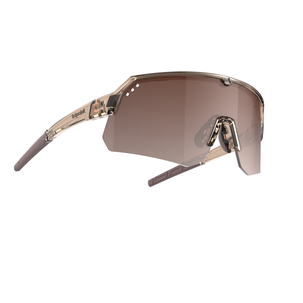 Sport napszemüveg Tripoint Trerikesröset  Shiny Transparent Brown Gradient Brown Cat.2 Tripoint